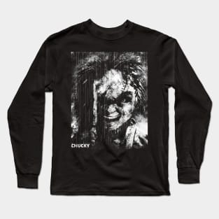 Chucky in the rain Long Sleeve T-Shirt